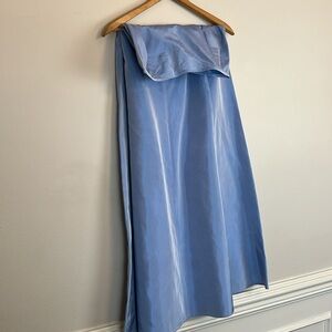 2000’s Y2K Laundry by ShelliSegal blue a line long skirt size 2 homecoming